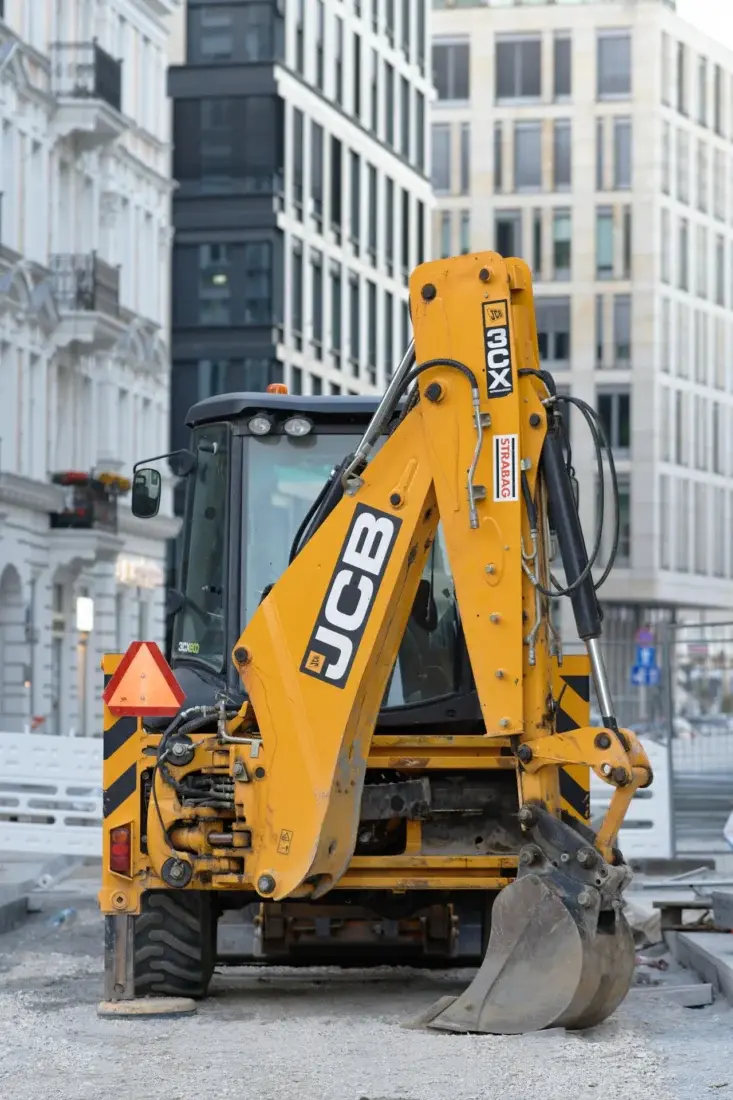 Lemiesz do koparki JCB